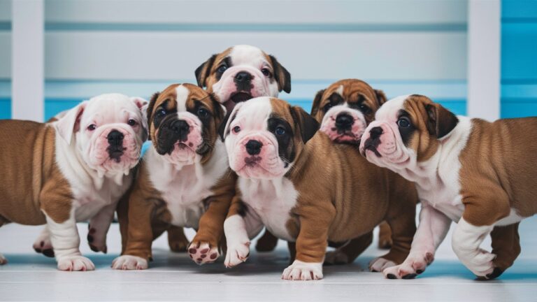 American bulldog puppies