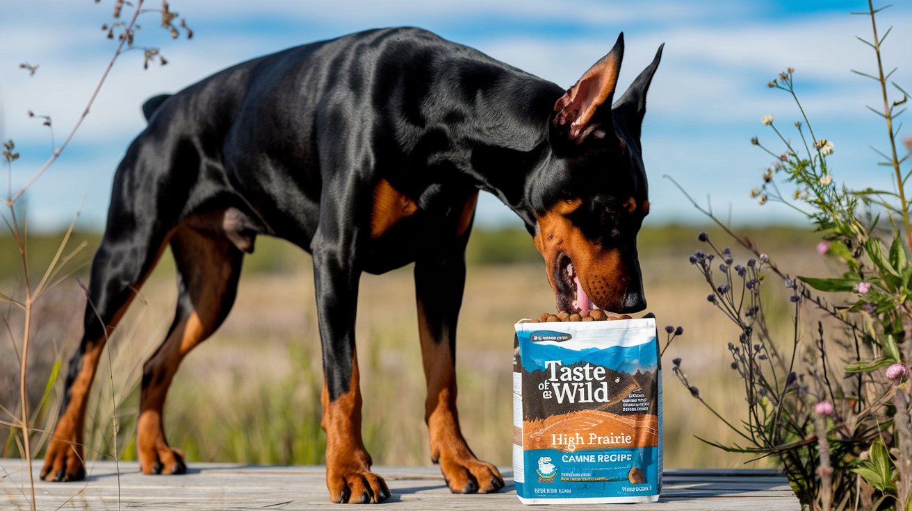 Taste of the Wild High Prairie Canine Recipe for Doberman Pinschers